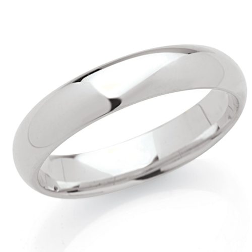 5 mm breiter Ehering aus 18 Kt Gold - ADF046P