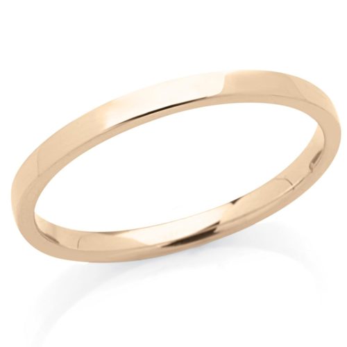 2 mm breiter Ehering aus 18 Kt Gold - ADF180P