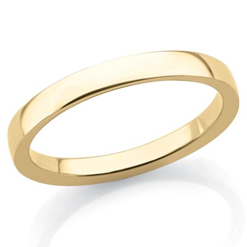 3 mm breiter Ehering aus 18 Kt Gold - ADF320P