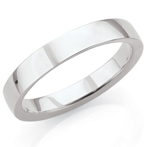 Ehering aus 18 Kt Gold, 4 mm breit - ADF360P