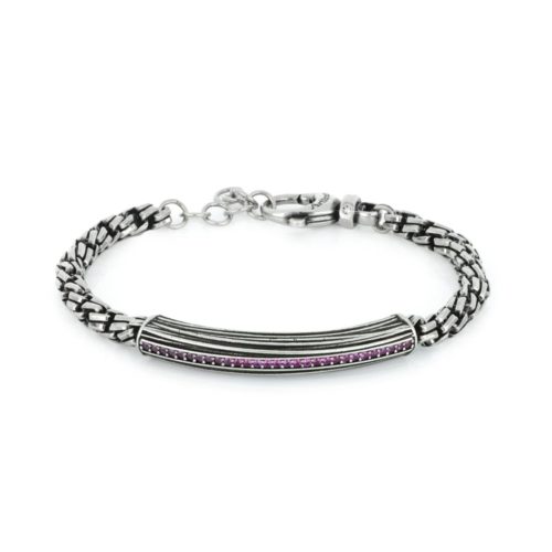 Herrenarmband aus Silber - ZBU004D
