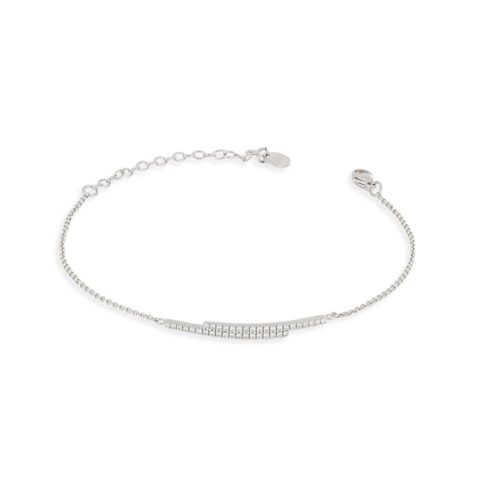 Großes Tennisarmband aus 18 kt Gold und Diamanten - BD192/DB-LB