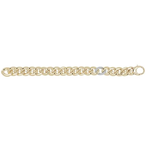 Armband aus 18 Kt Gelb- und Weißgold - BV916/C-LN
