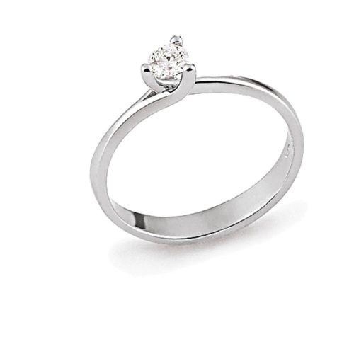 Klassischer Diamant-Solitärring mit 3 Krappen