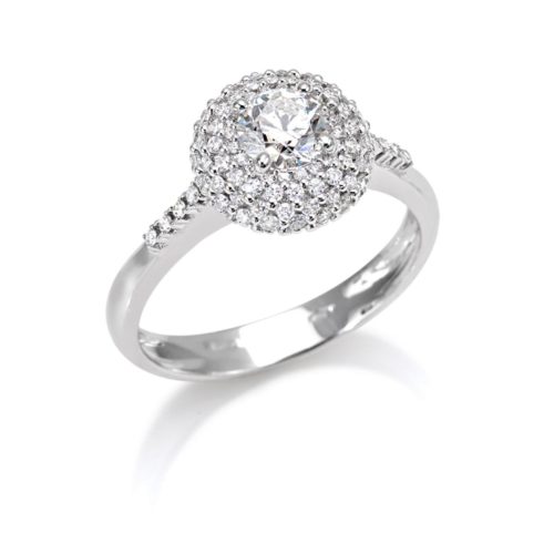 Ring mit Diamanten