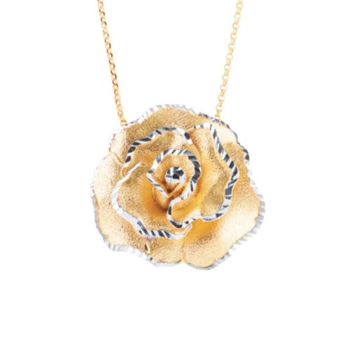 Halskette aus 18 Kt Roségold
