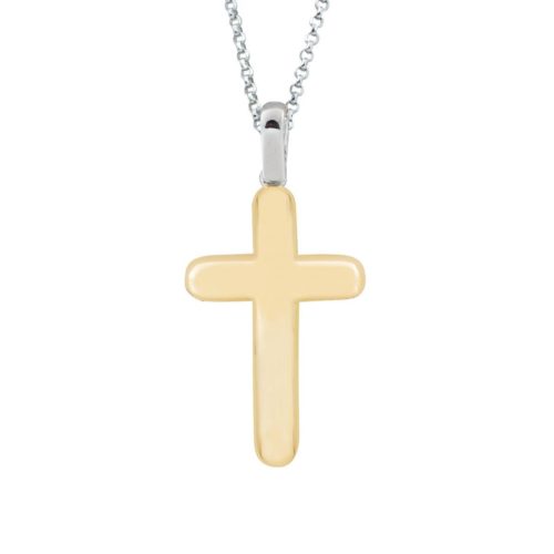 Kreuzkette aus 18 Kt Gold