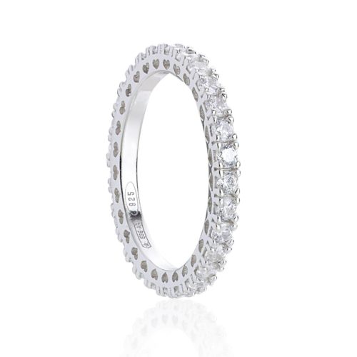 Riviera-Ring mit Zirkonia-Steinen - ZAN530