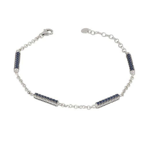 Armband mit Zirkonpavé aus 925er Silber - ZBR735